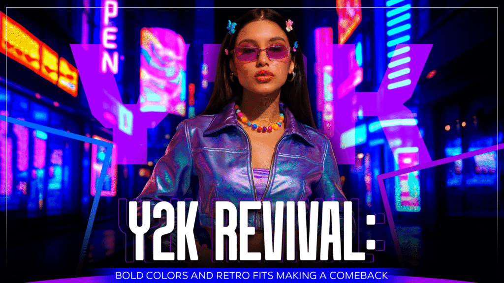 Y2K Revival Bold Colors and Retro Fits Making a Comeback