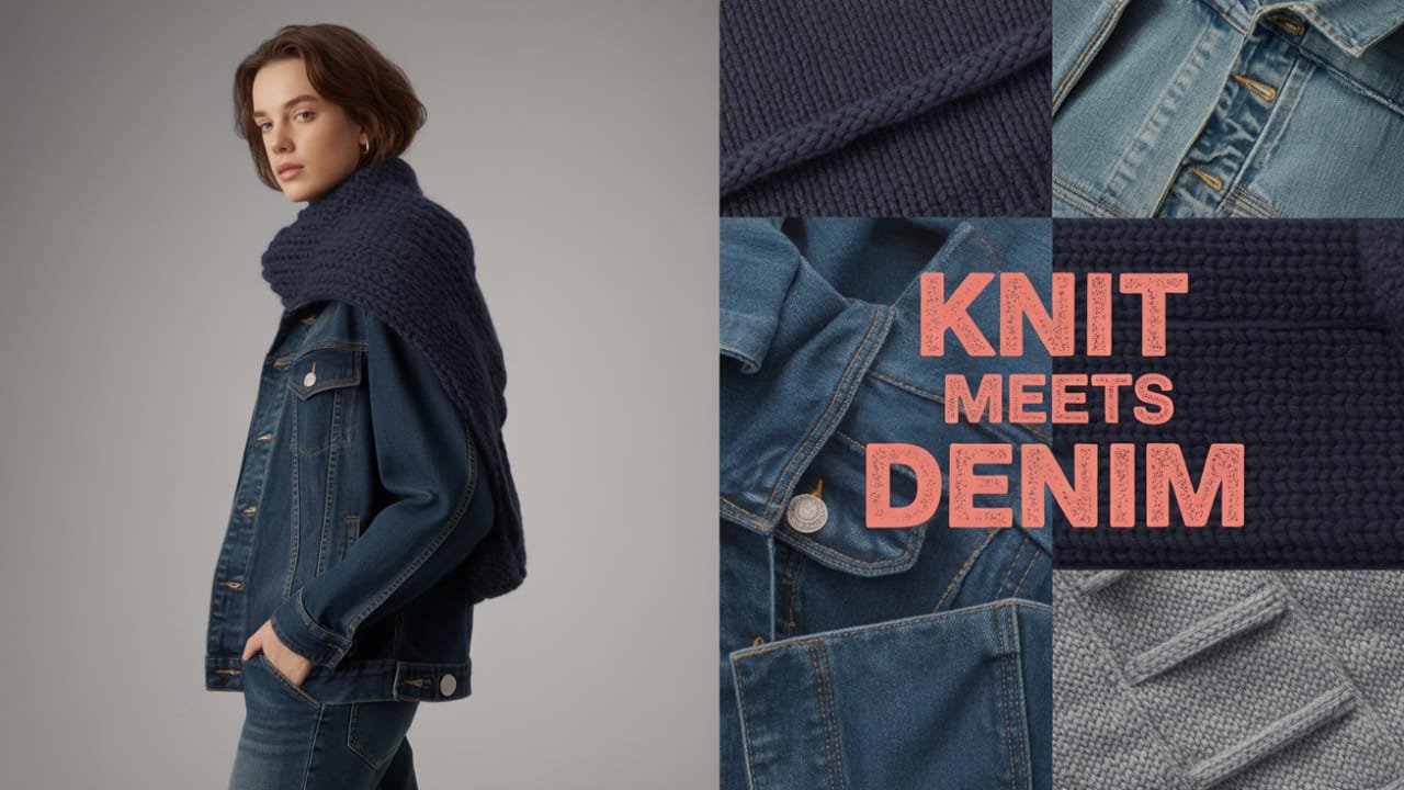 Mixing Textures Jackets, Denim, and Knits That Work Together
