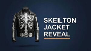 Skeleton Leather Jacket