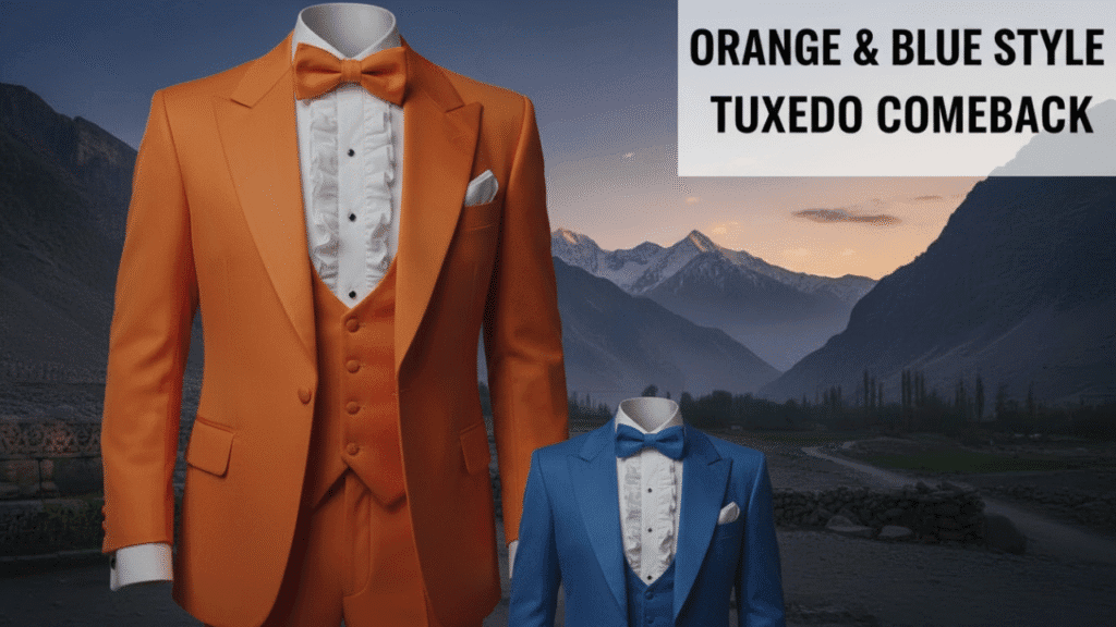 Orange and Blue Never Looked So Cool – The Dumb and Dumber Tuxedo Comeback
