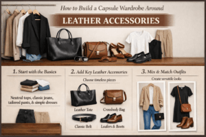 How to Build a Capsule Wardrobe Around Leather Accessories