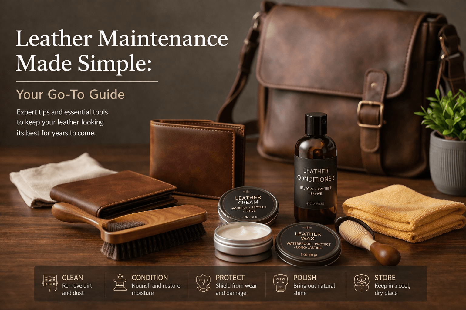 Leather Maintenance Made Simple Your Go-To Guide