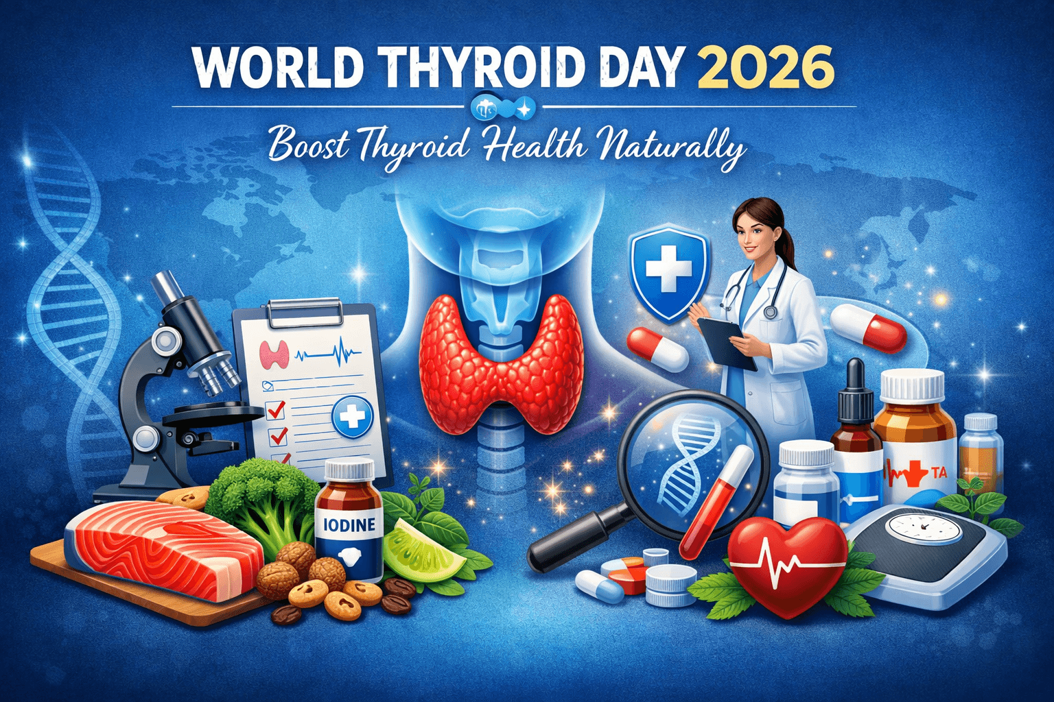 World Thyroid Day 2026 Know Symptoms & Care